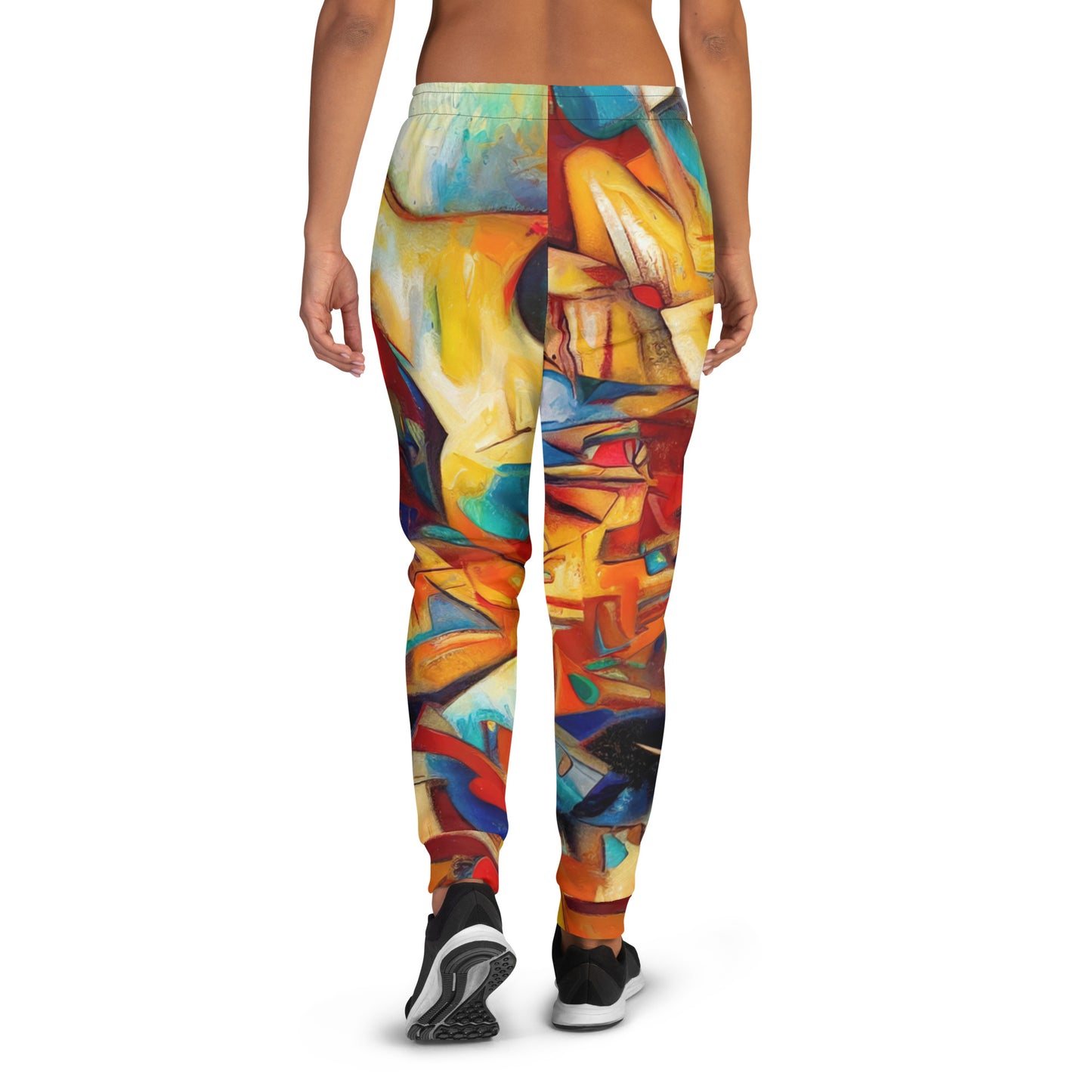 DMV 0416 Abstract Art Women's Joggers