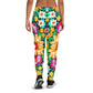 DMV 0193 Floral Women's Joggers