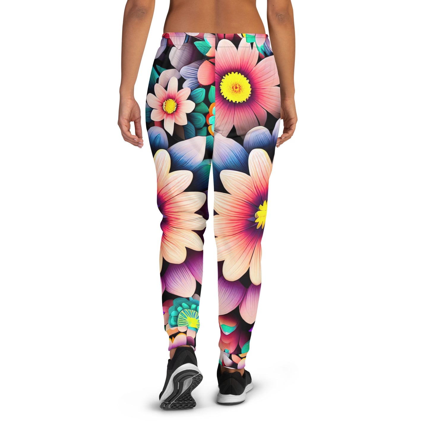 DMV 0515 Floral Women's Joggers