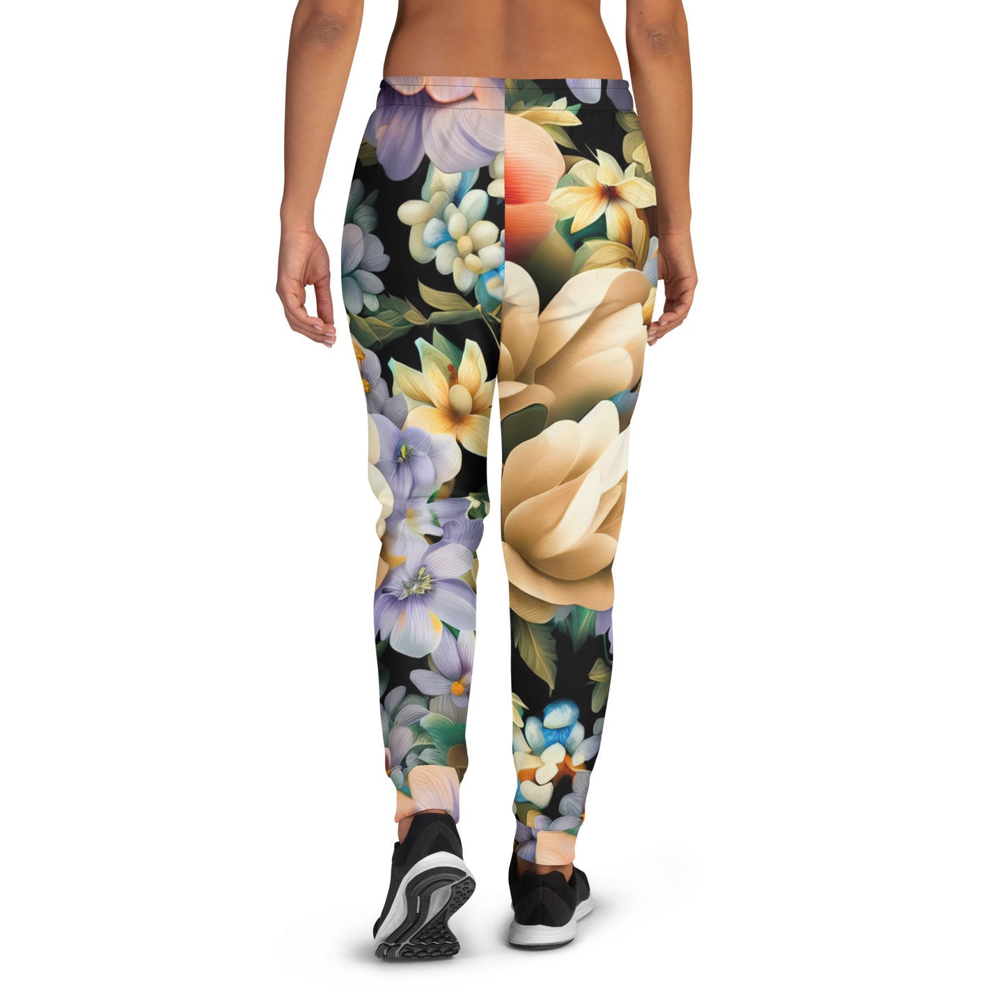 DMV 1132 Floral Women's Joggers