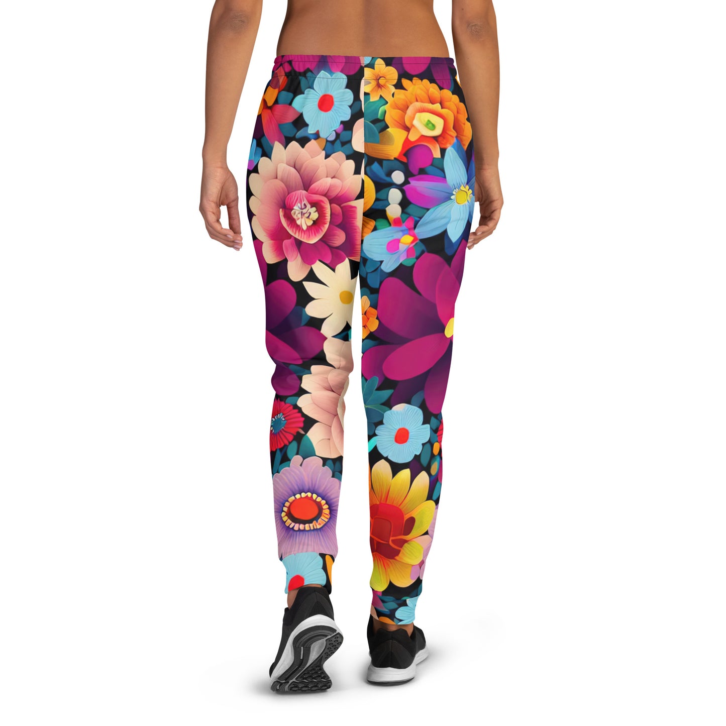 DMV 1849 Floral Women's Joggers