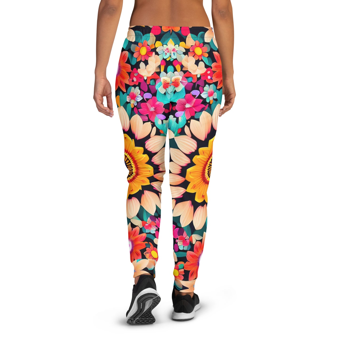 DMV 1836 Floral Women's Joggers