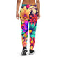 DMV 1466 Floral Women's Joggers