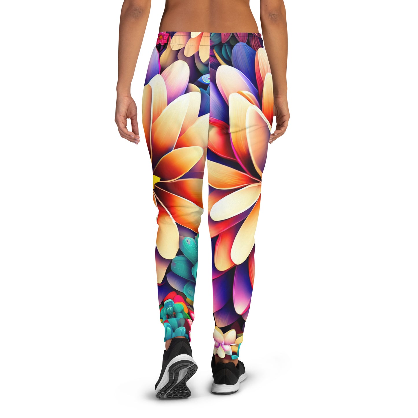 DMV 1037 Floral Women's Joggers