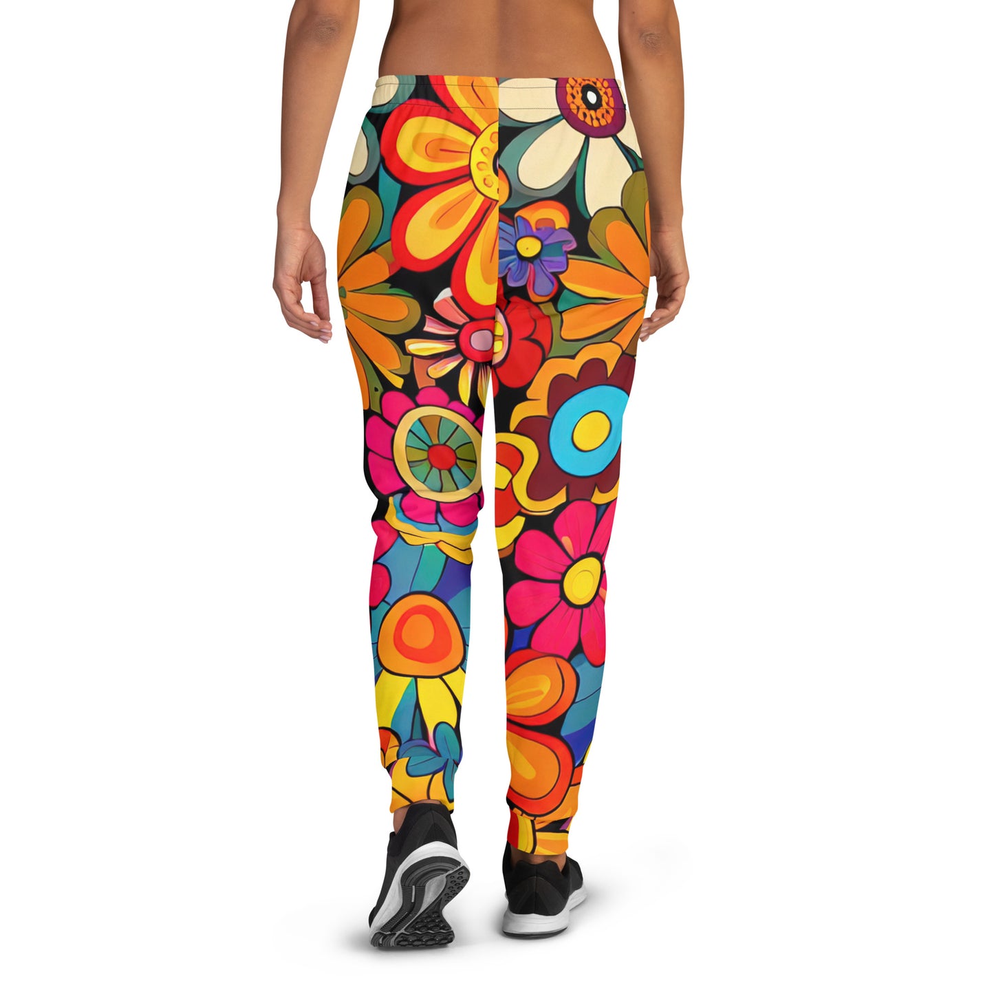 DMV 1650 Floral Women's Joggers