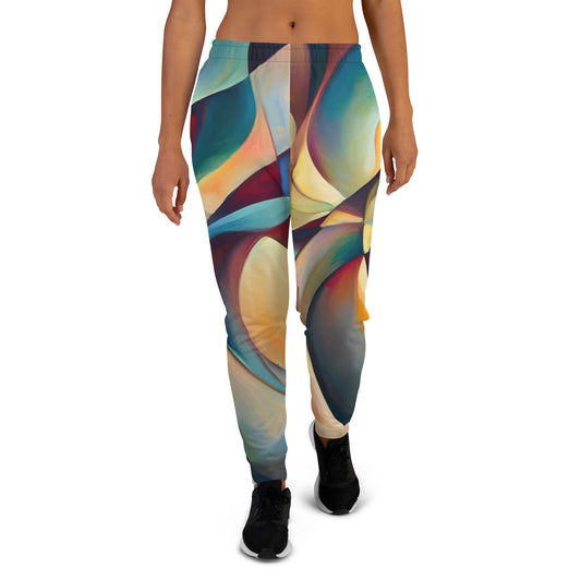 DMV 0243 Abstract Art Women's Joggers