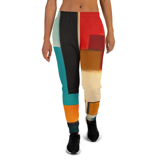 DMV 0282 Abstract Art Women's Joggers