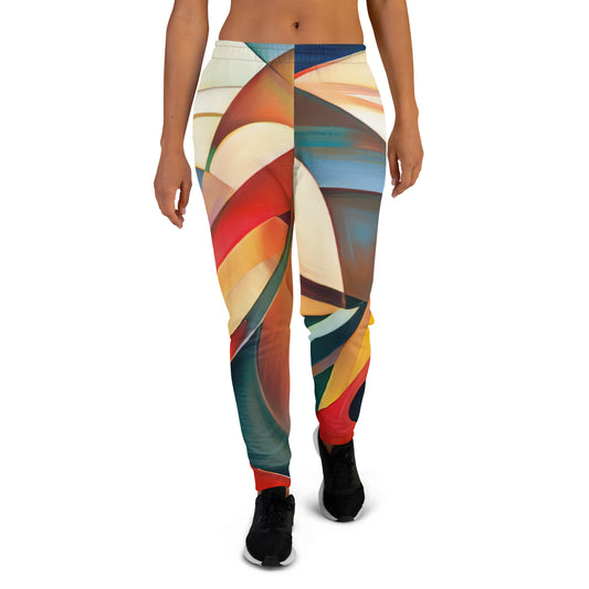 DMV 0015 Abstract Art Women's Joggers