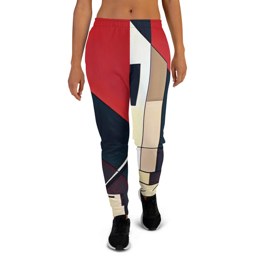 DMV 0061 Abstract Art Women's Joggers