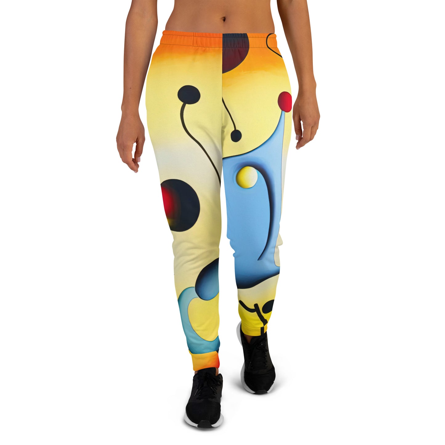 DMV 0098 Retro Art Women's Joggers