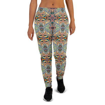 DMV 0213 Conceptual Artsy Women's Joggers