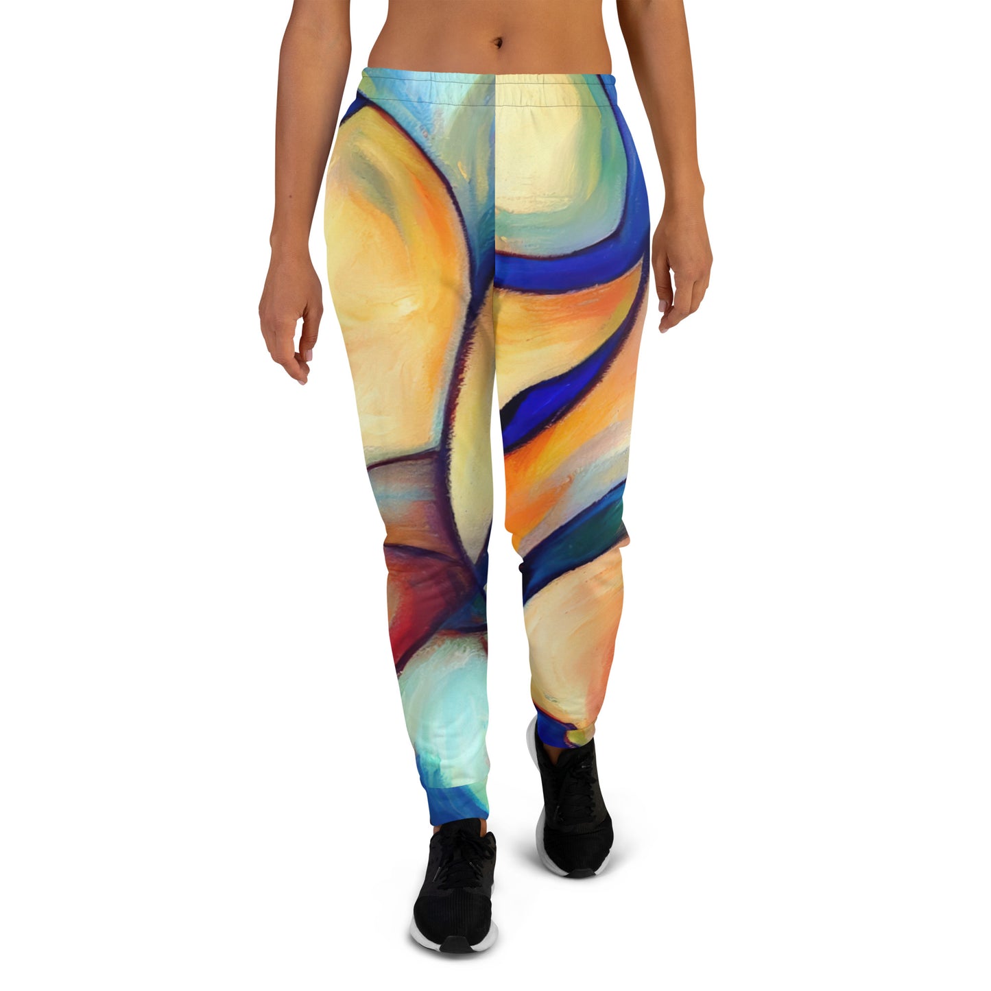 DMV 0162 Abstract Art Women's Joggers