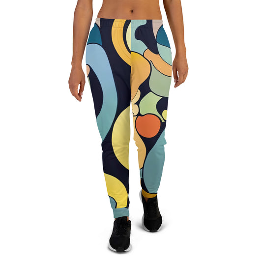 DMV 0242 Retro Art Women's Joggers