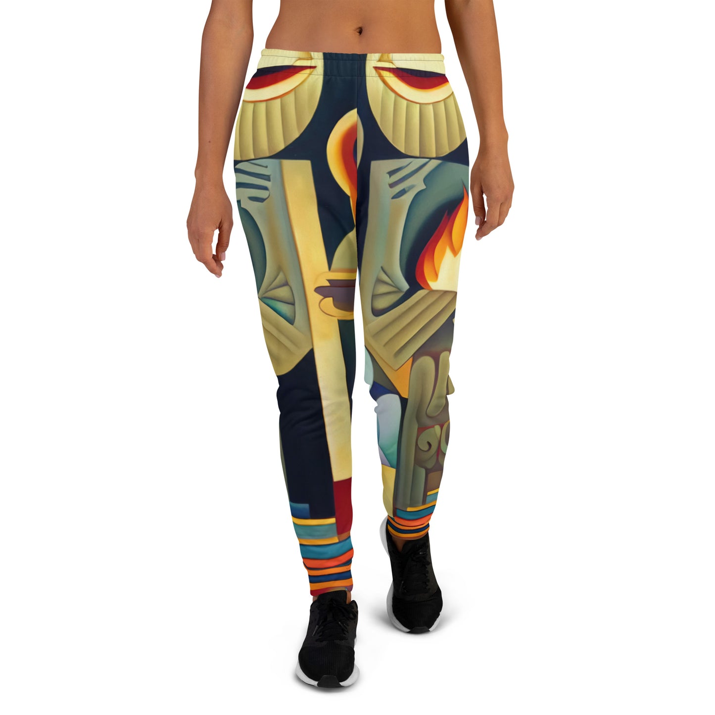 DMV 0237 Retro Art Women's Joggers