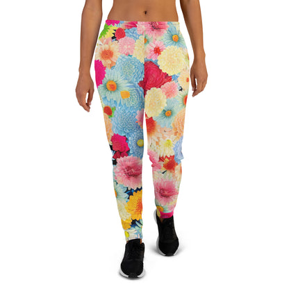 DMV 0106 Floral Women's Joggers