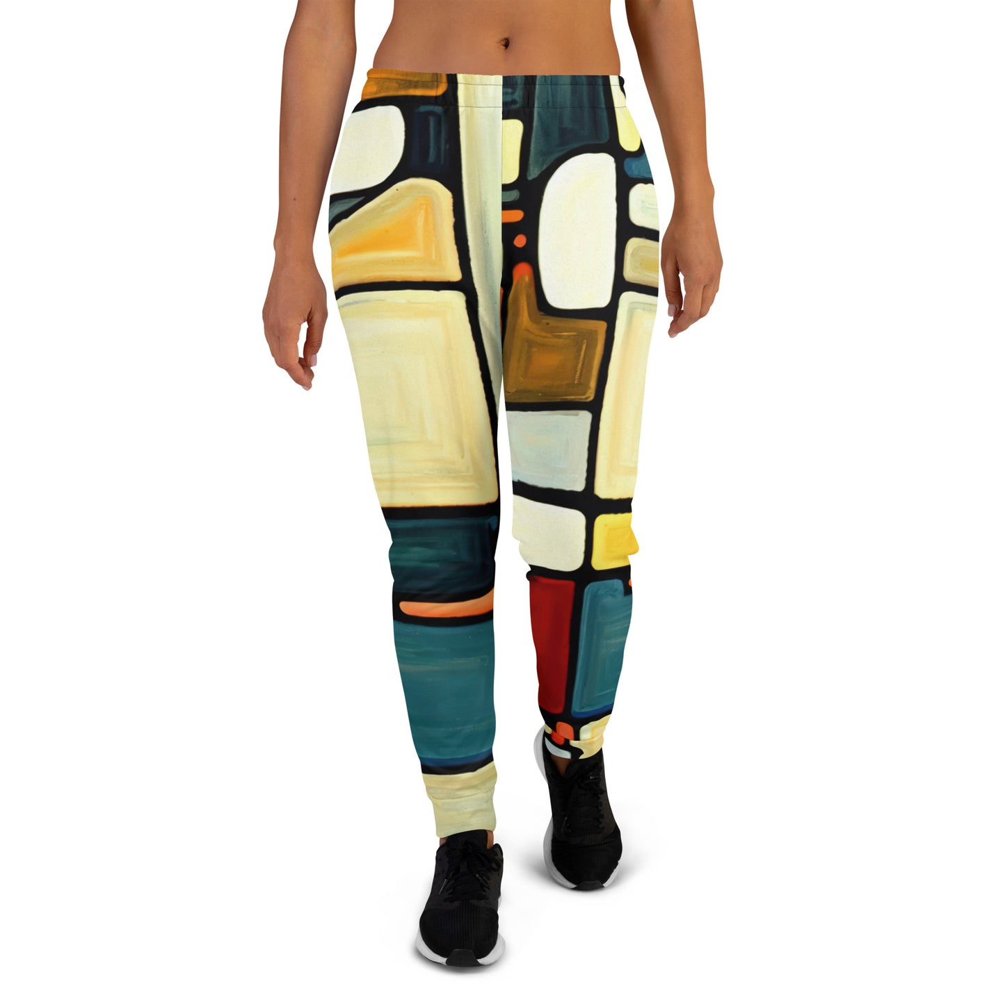 DMV 0117 Abstract Art Women's Joggers