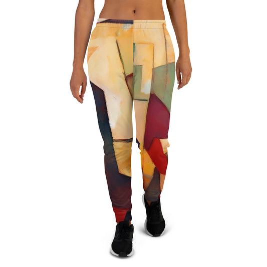 DMV 0251 Abstract Art Women's Joggers