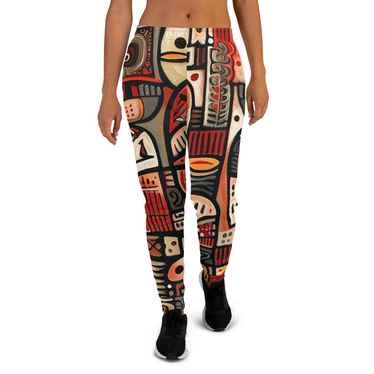 DMV 0107 Retro Art Women's Joggers