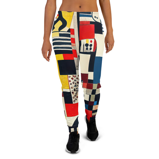 DMV 0141 Retro Art Women's Joggers