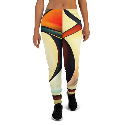 DMV 0181 Abstract Art Women's Joggers