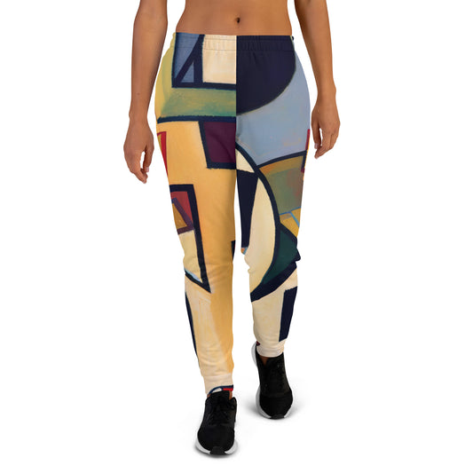 DMV 0168 Abstract Art Women's Joggers