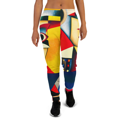 DMV 0187 Retro Art Women's Joggers