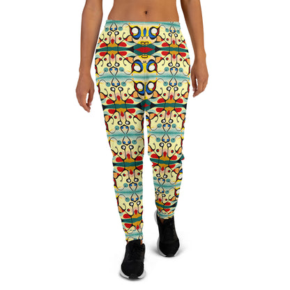 DMV 0405 Vintage Artsy Women's Joggers