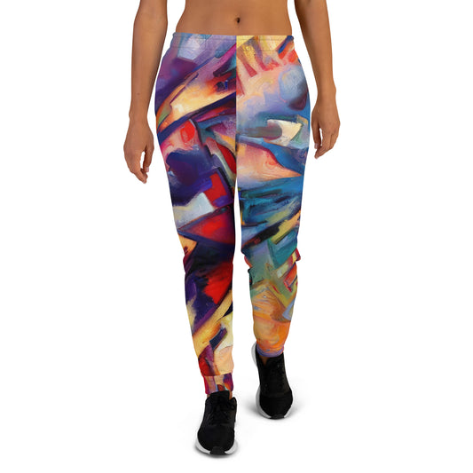 DMV 0308 Abstract Art Women's Joggers