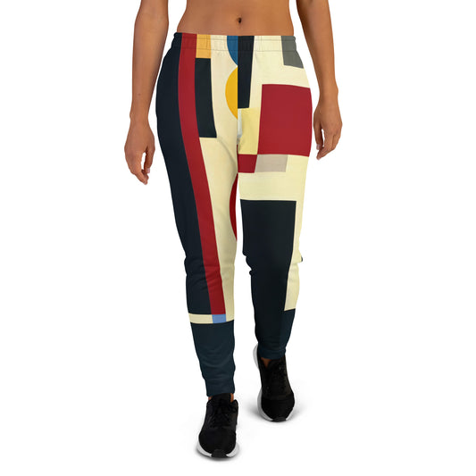 DMV 0205 Abstract Art Women's Joggers