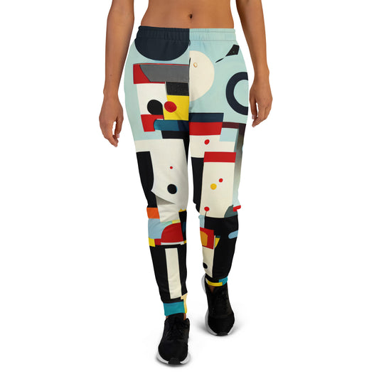 DMV 0152 Retro Art Women's Joggers