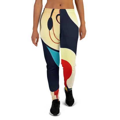 DMV 1356 Retro Art Women's Joggers