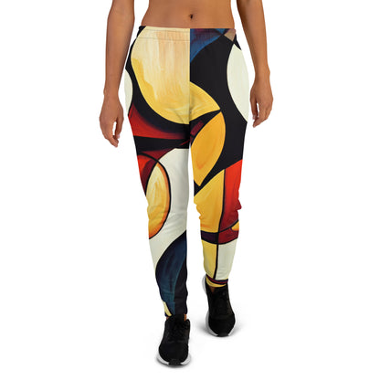 DMV 0195 Retro Art Women's Joggers