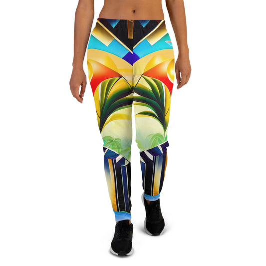 DMV 0258 Retro Art Women's Joggers