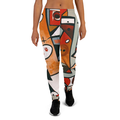 DMV 0522 Retro Art Women's Joggers