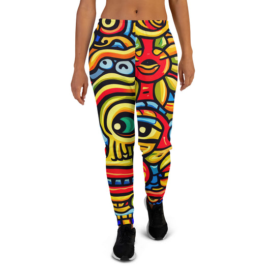 DMV 0458 Psy Art Women's Joggers