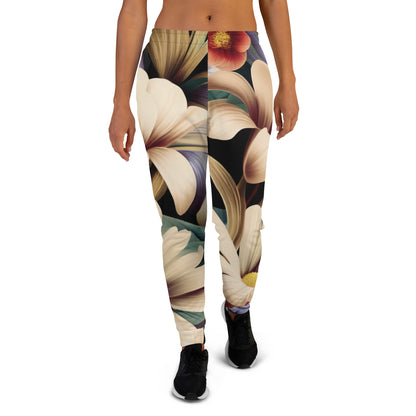 DMV 2121 Floral Women's Joggers