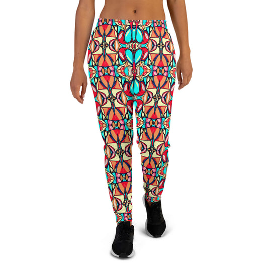 DMV 0626 Vintage Artsy Women's Joggers