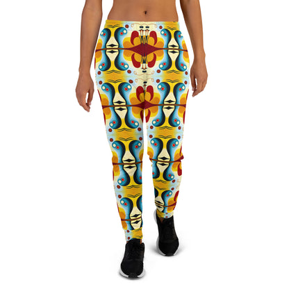 DMV 0613 Vintage Artsy Women's Joggers