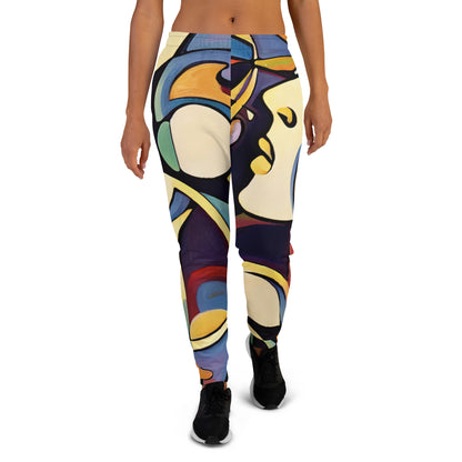 DMV 0666 Retro Art Women's Joggers