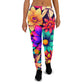 DMV 1466 Floral Women's Joggers