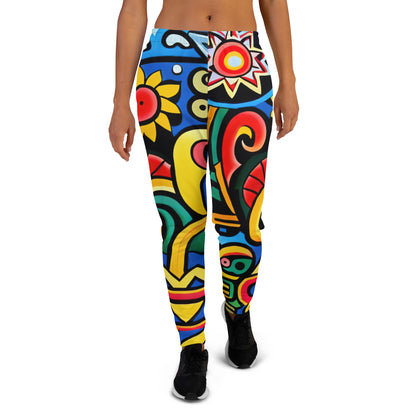 DMV 1291 Psy Art Women's Joggers