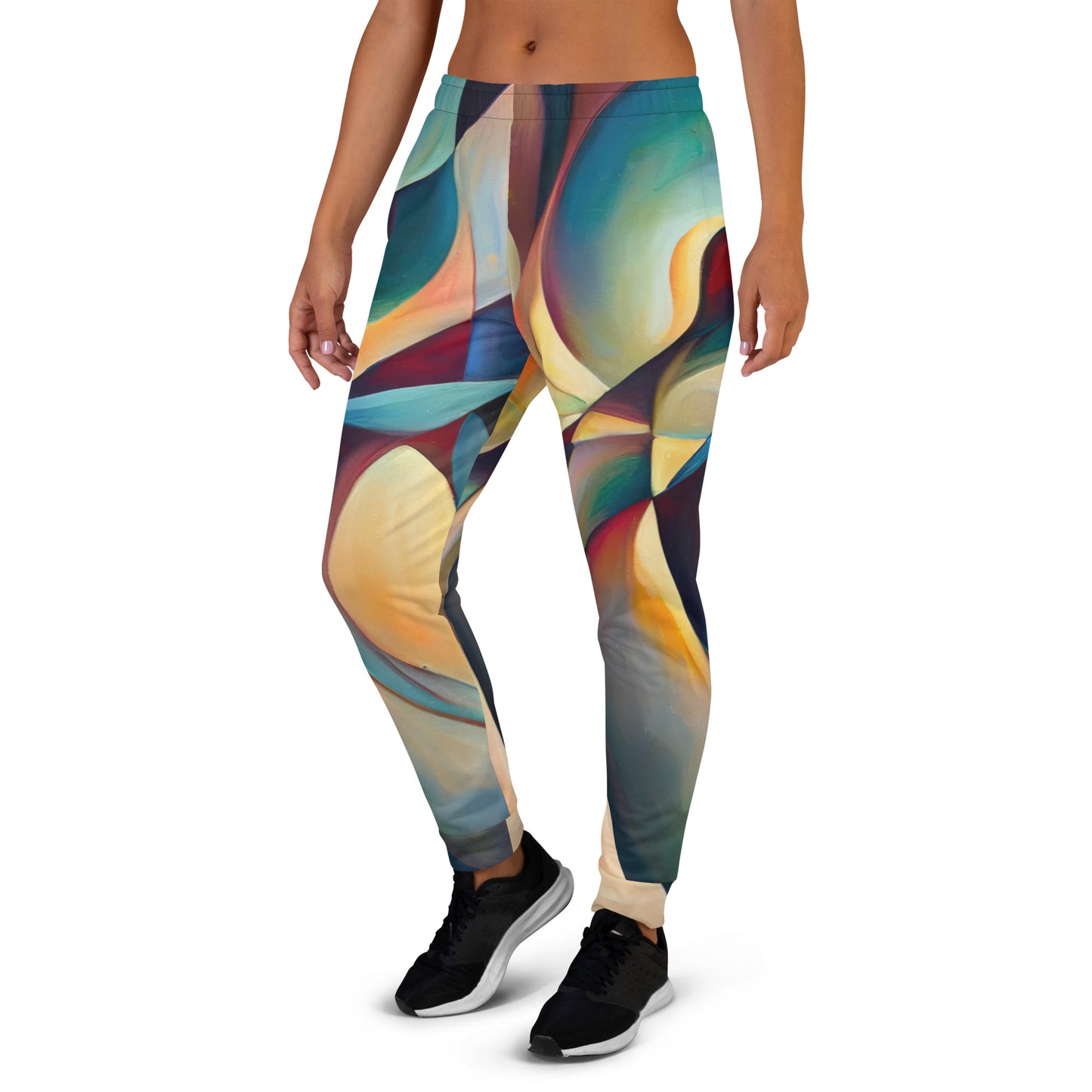 DMV 0243 Abstract Art Women's Joggers