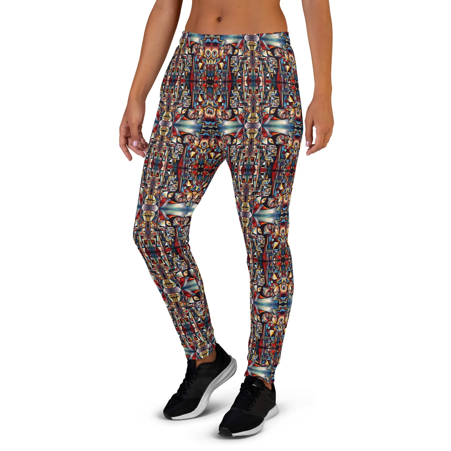 DMV 0007 Conceptual Artsy Women's Joggers