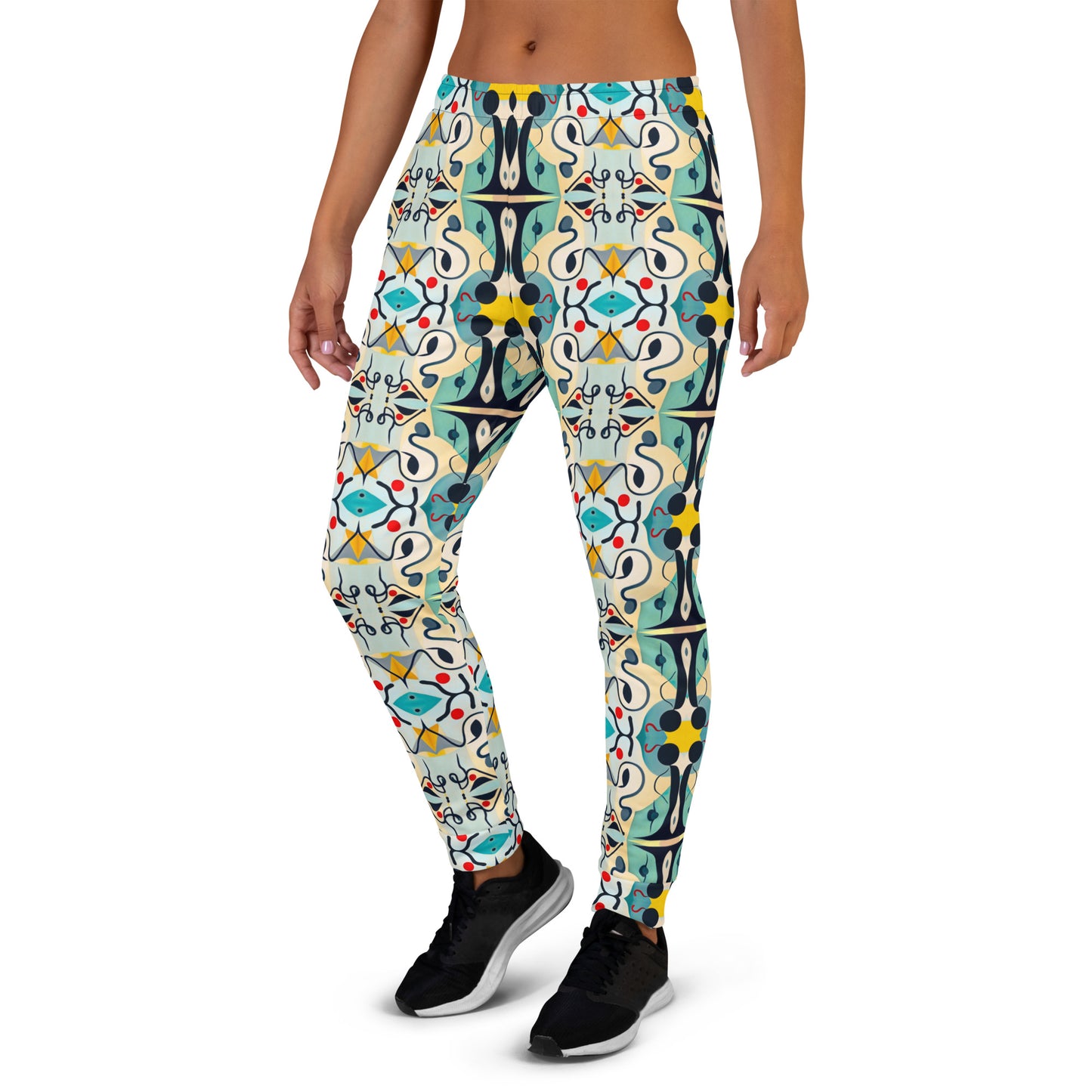 DMV 0076 Vintage Artsy Women's Joggers