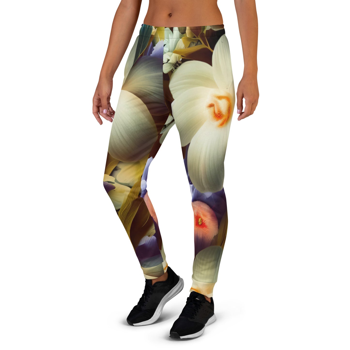 DMV 0125 Floral Women's Joggers