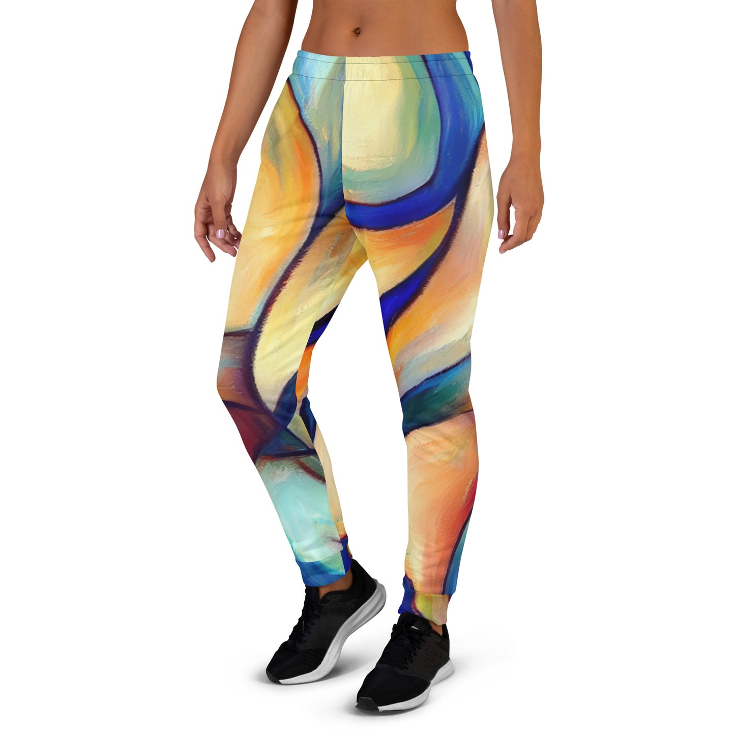 DMV 0162 Abstract Art Women's Joggers