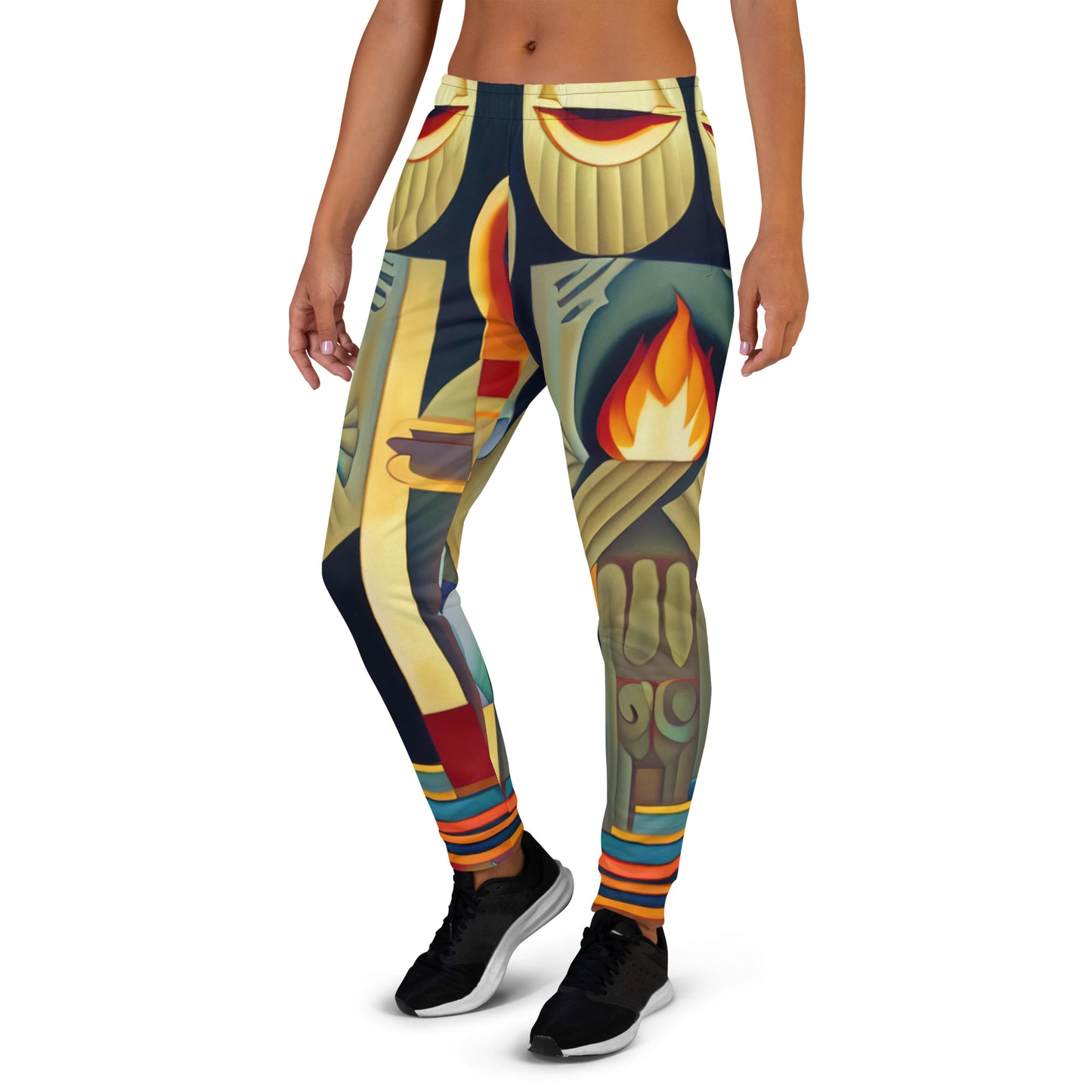 DMV 0237 Retro Art Women's Joggers