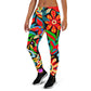 DMV 0116 Floral Women's Joggers