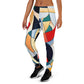 DMV 0144 Abstract Art Women's Joggers