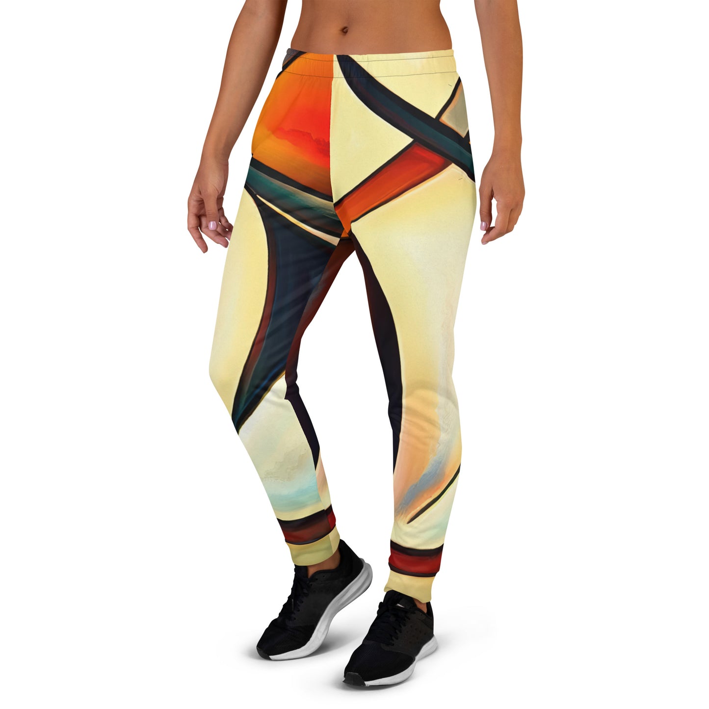 DMV 0181 Abstract Art Women's Joggers